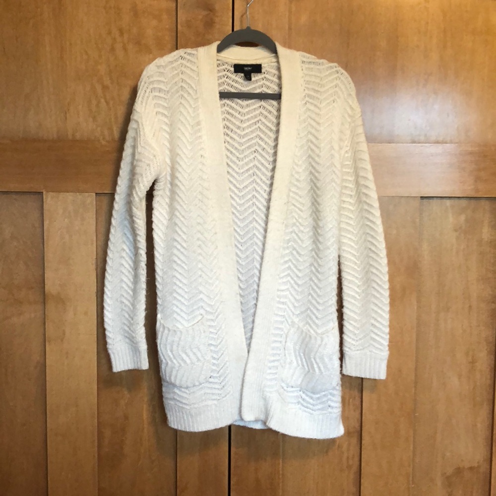 Long sleeve cream sweater